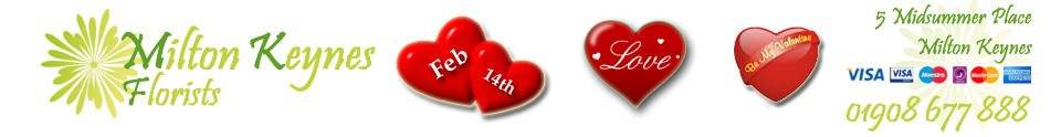 Milton Keynes Florists - Valentines Day Flowers