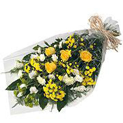 Flowers in Cellophane-Yellows